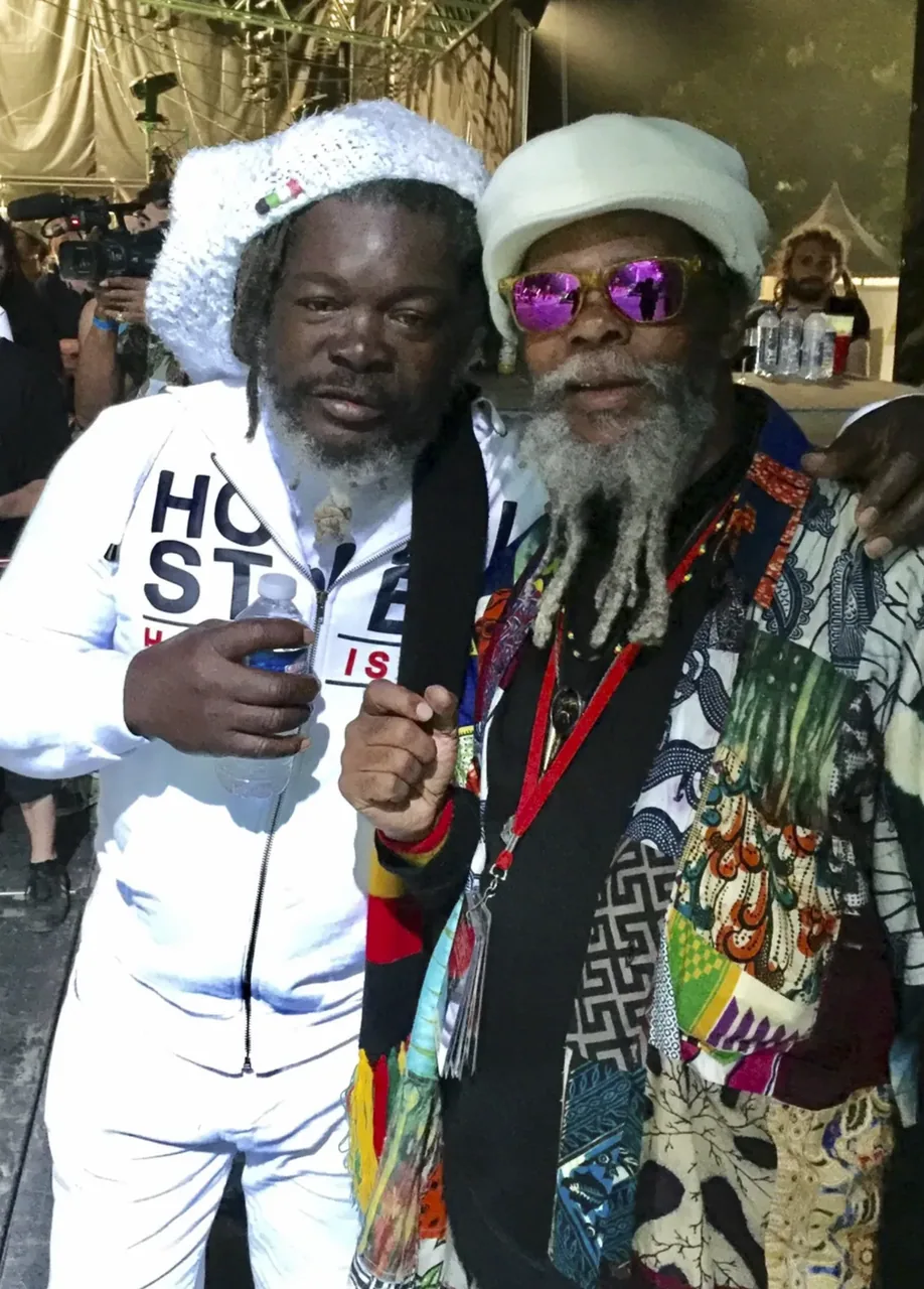 Ricky Chaplin in France 2015, my great artist. Keep your fire burning my bredren. More light and more overstanding.